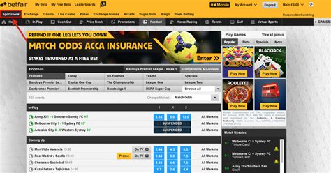 Online Sports Betting & Odds » Bet with Betfair™ Sportsbook